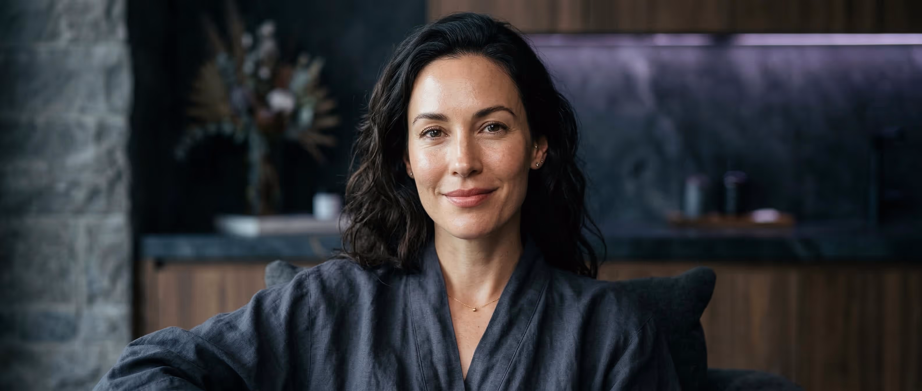 Med spa professional providing consultation