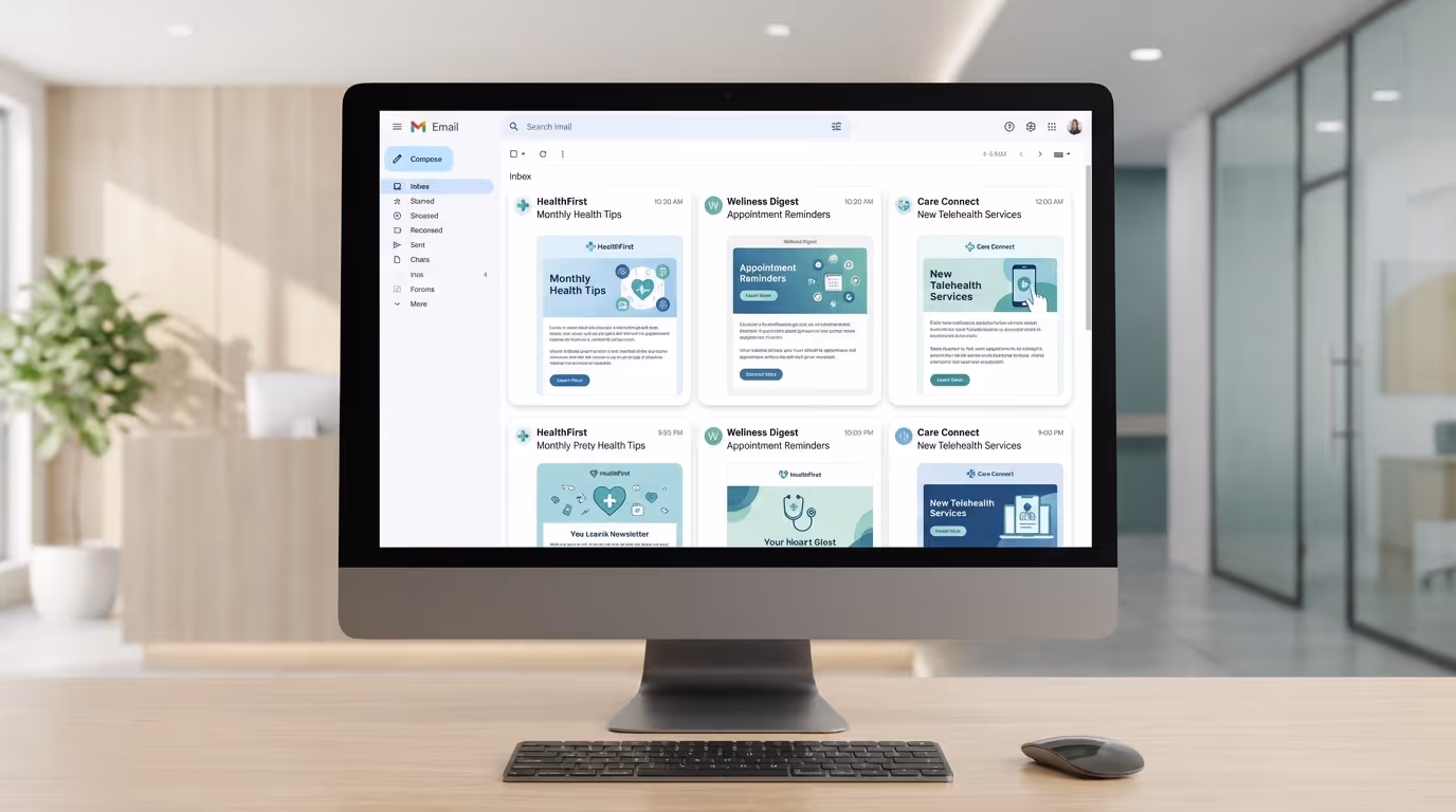 Healthcare Email Marketing: Best Practices & Templates