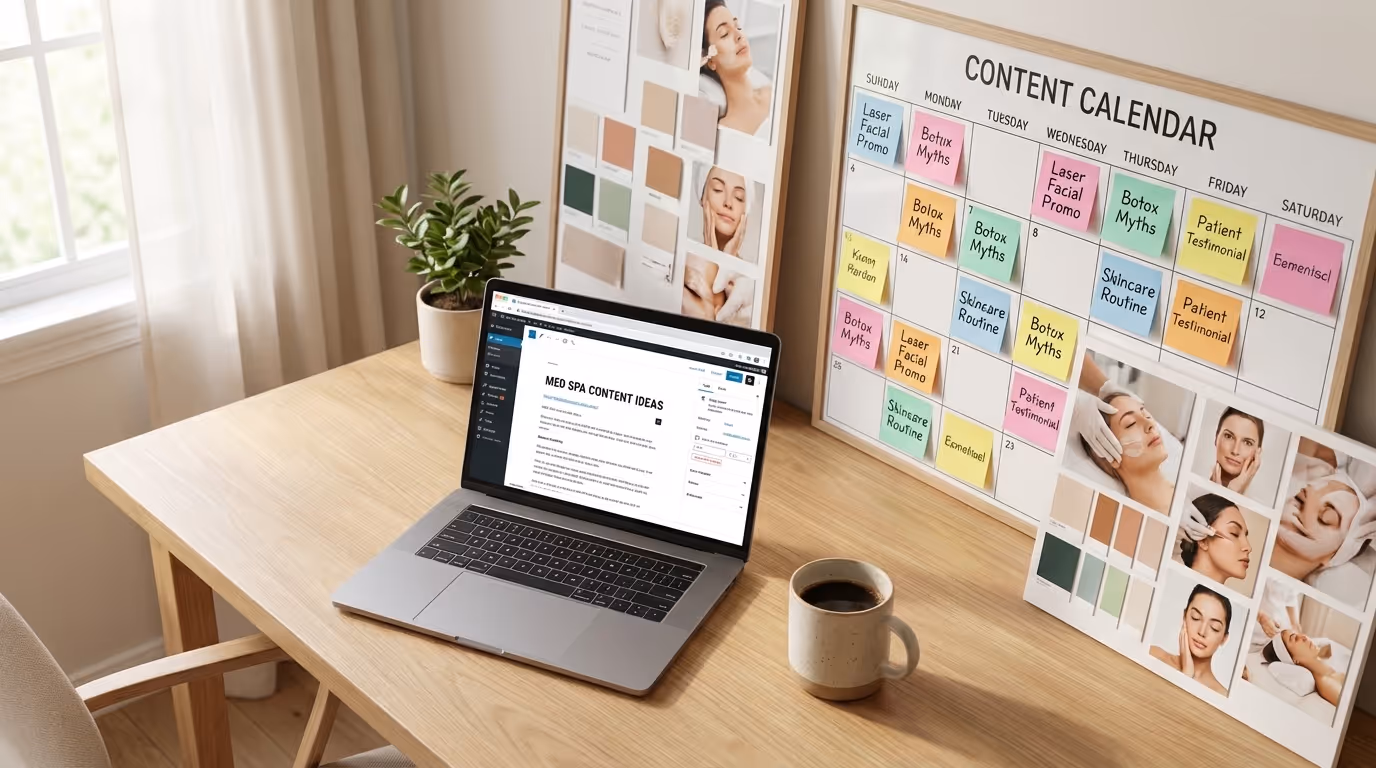 Med Spa Content Ideas for Every Month of the Year