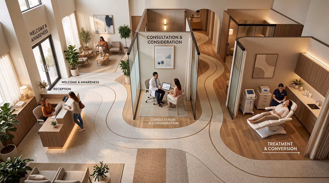 Med Spa Sales Funnel: Mapping the Patient Journey