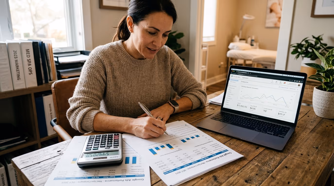 How Much Do Med Spa Google Ads Cost? Benchmarks & Budget