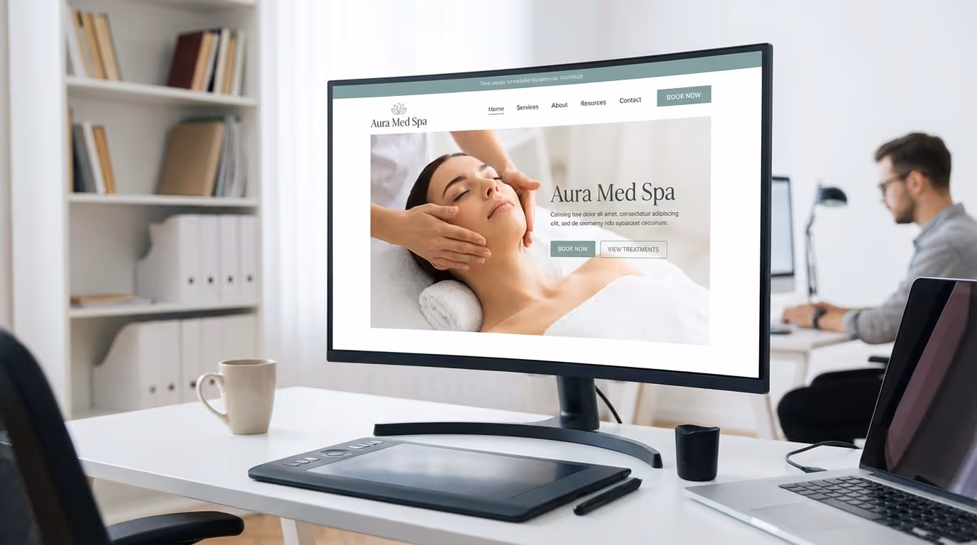 Med Spa Homepage Design: 12 Elements That Convert