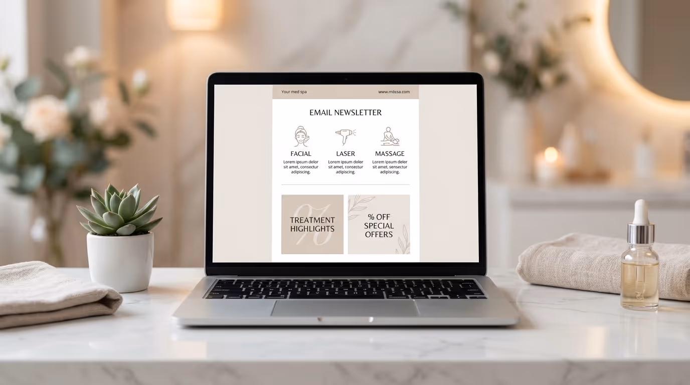 Med Spa Newsletter Ideas: What to Send Monthly