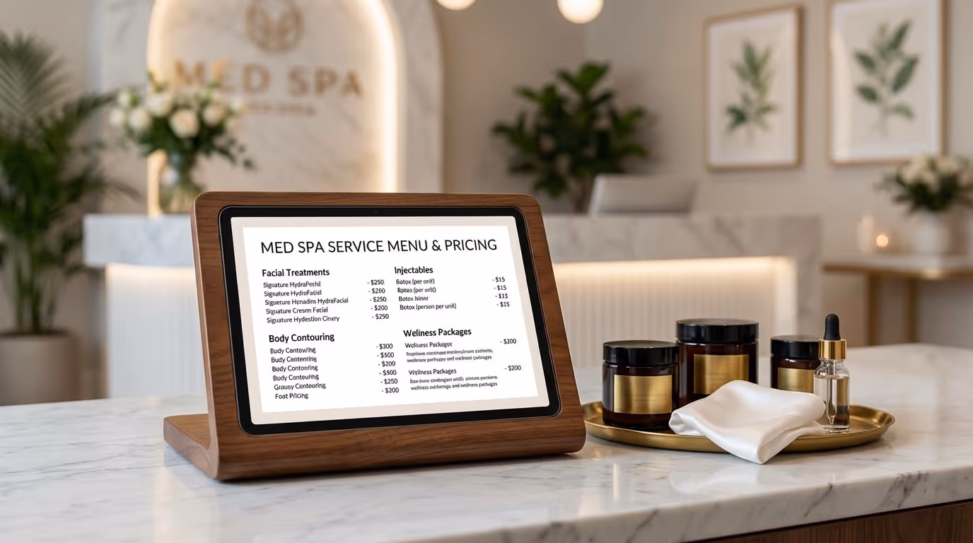 Med Spa Pricing Strategy: How to Package & Price Services