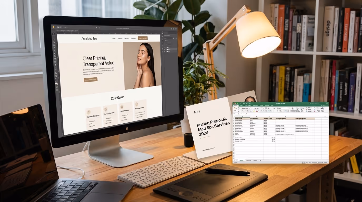 How Much Does a Med Spa Website Cost? Complete Pricing Guide