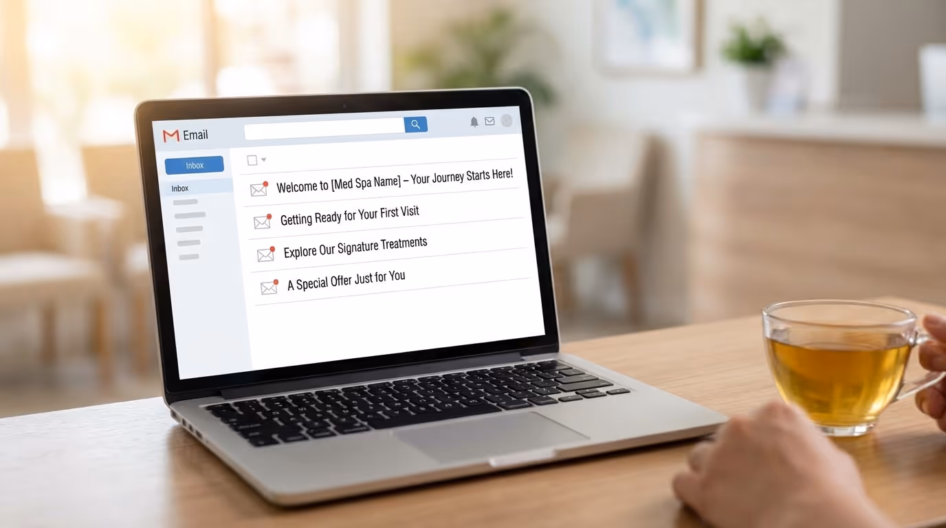 Med Spa Welcome Email Sequence: 5 Emails That Build Trust