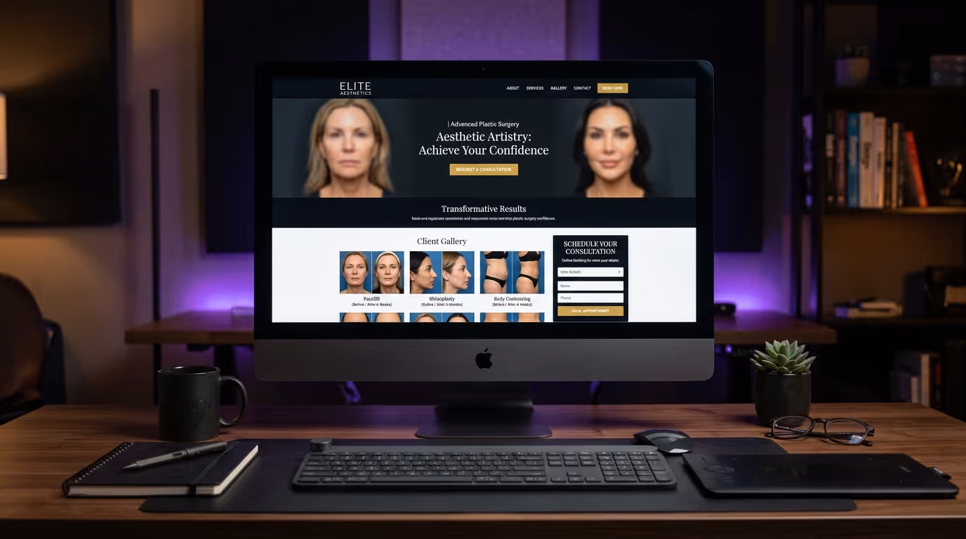 Plastic Surgery Website Design: What Converts Patients